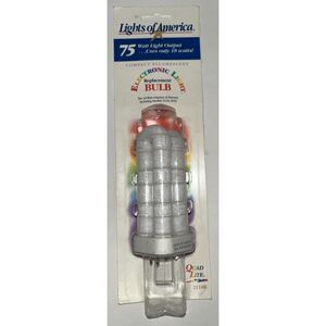 Lights of America Quad Light 2118B Compact Florescent CFL 75 watt output